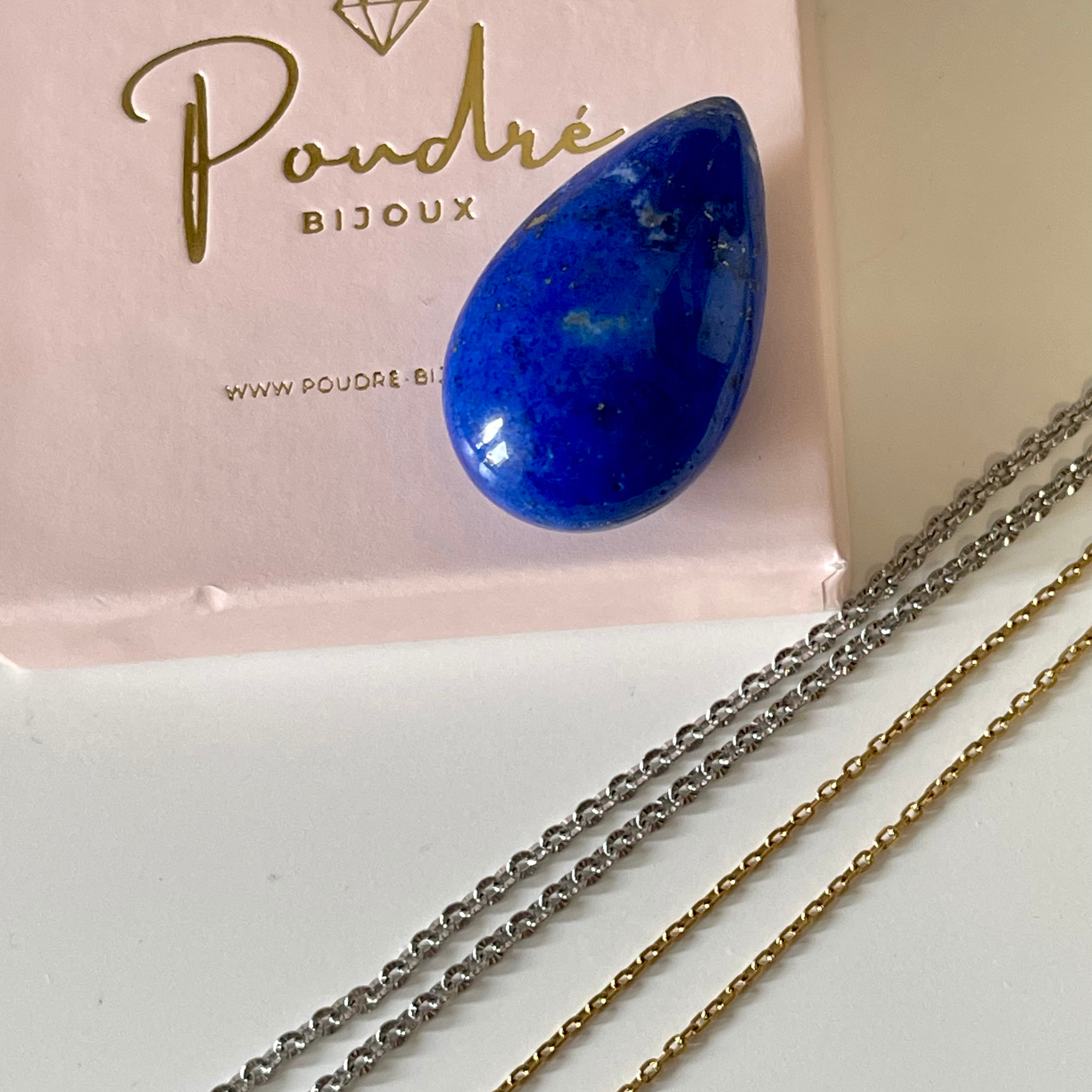 Sautoir Francesca en pierre naturelle - Création sur-mesure