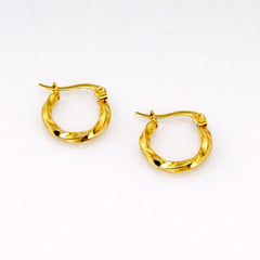 Mini Créoles Torsadées