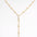 Y-shaped Pearl Necklace