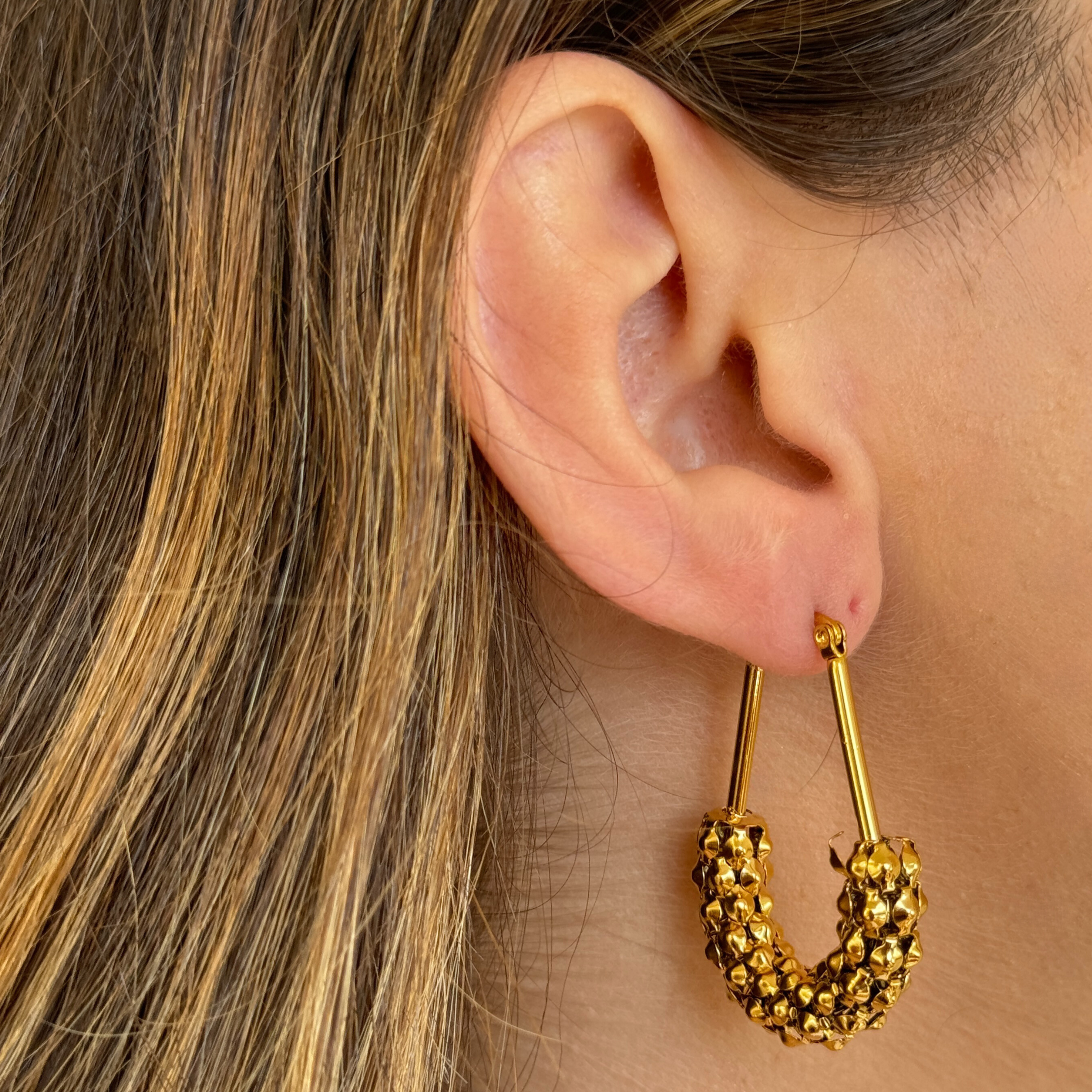 Créoles Ovales Écailles