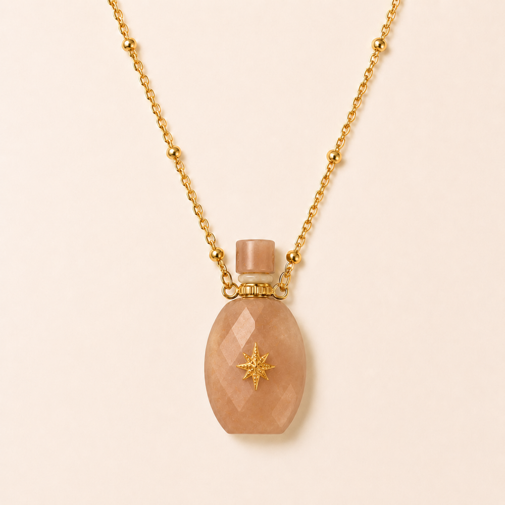Collier Anastasia II - Étoile Pierre de Soleil