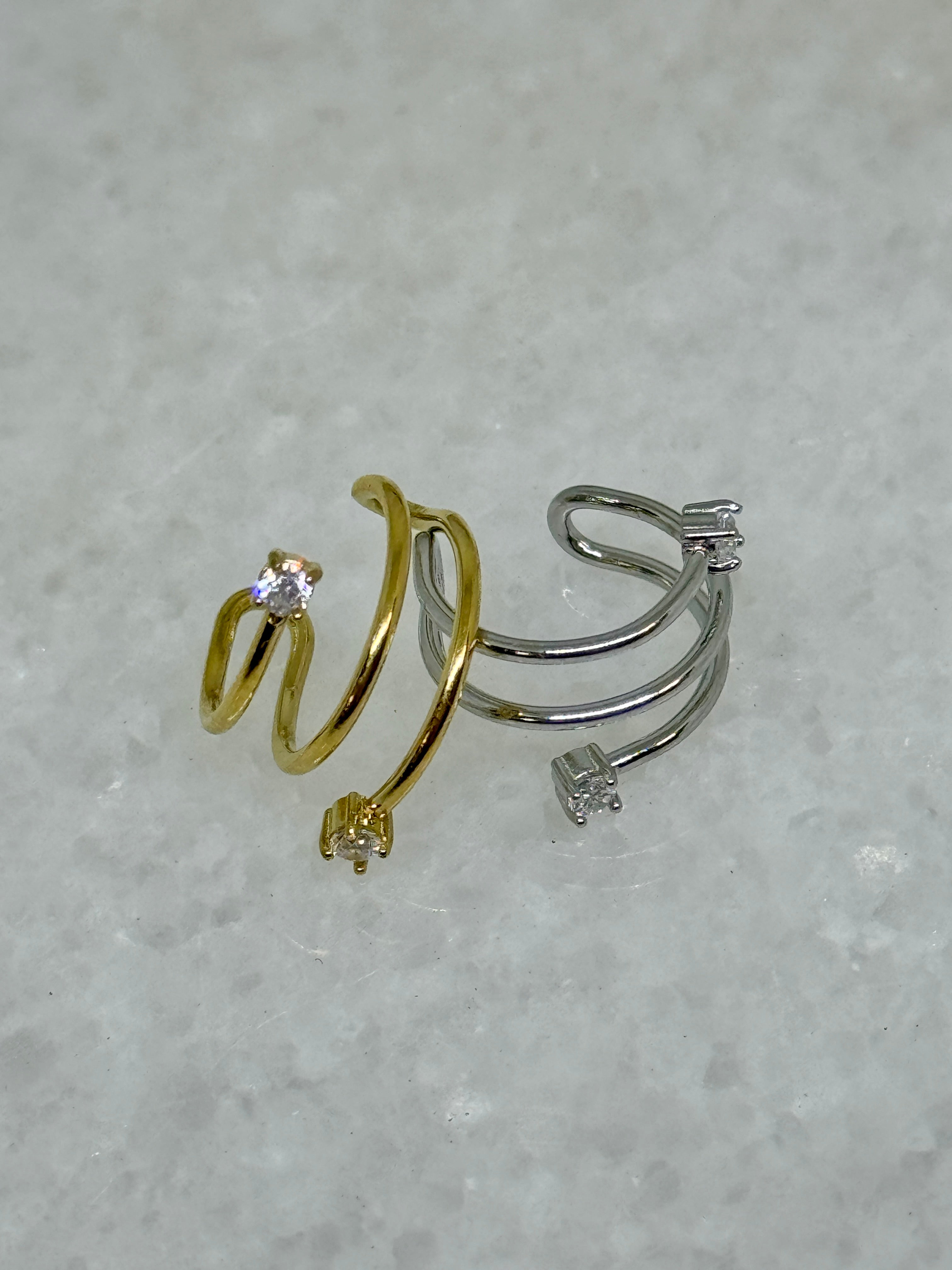 Earcuff Sparkle Twist