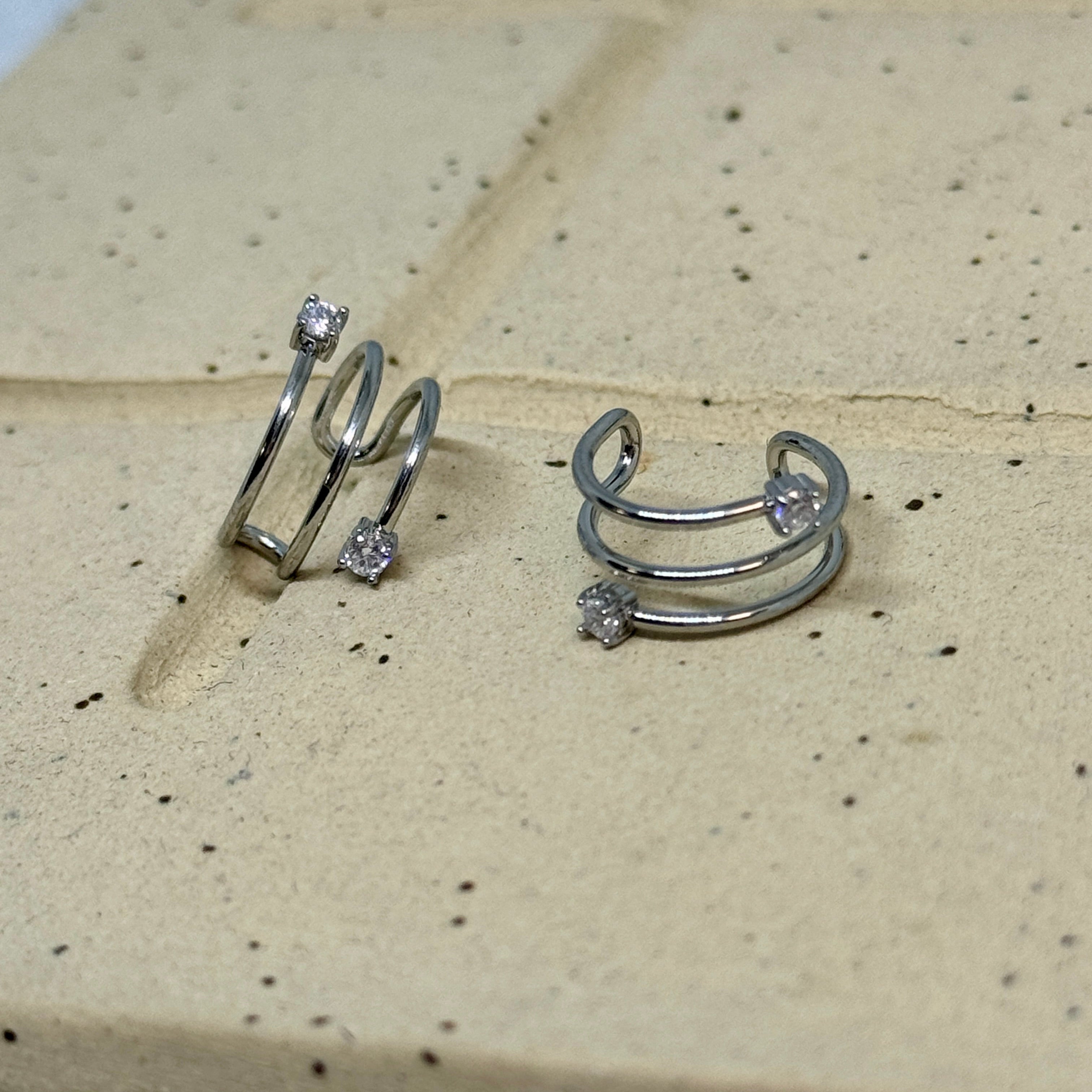 Earcuff Sparkle Twist