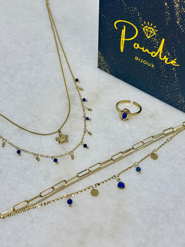 Coffret Sophistiquée - Lapis Lazuli