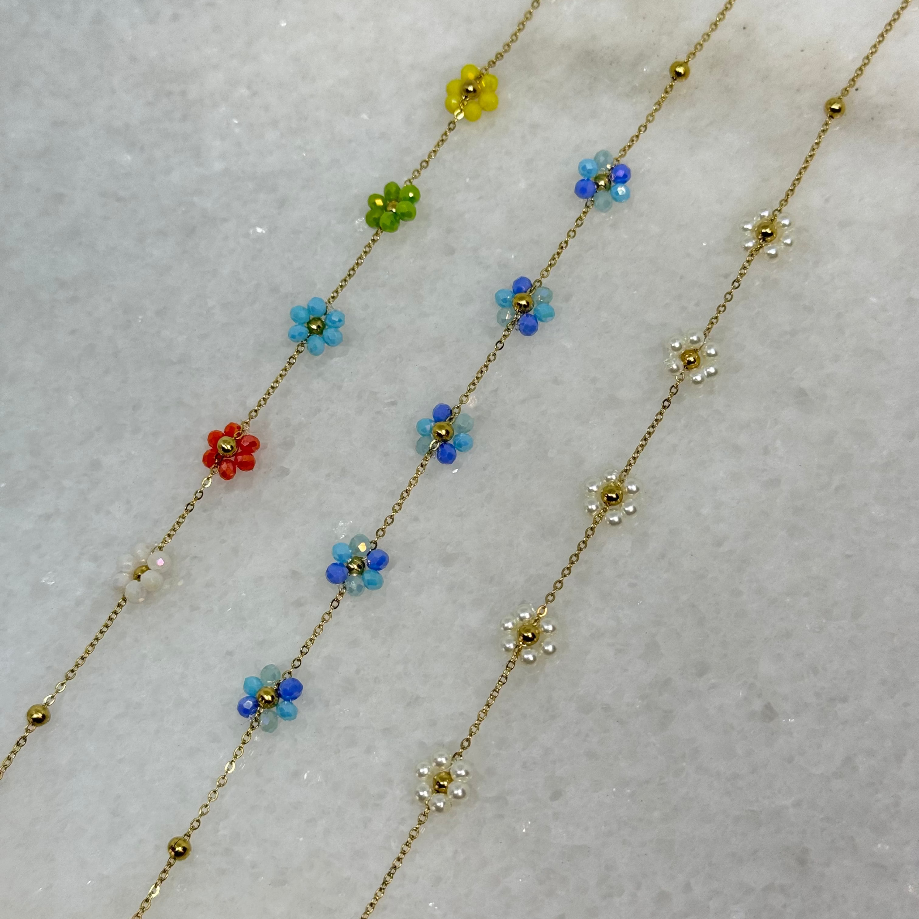 Bracelet de cheville Blossom