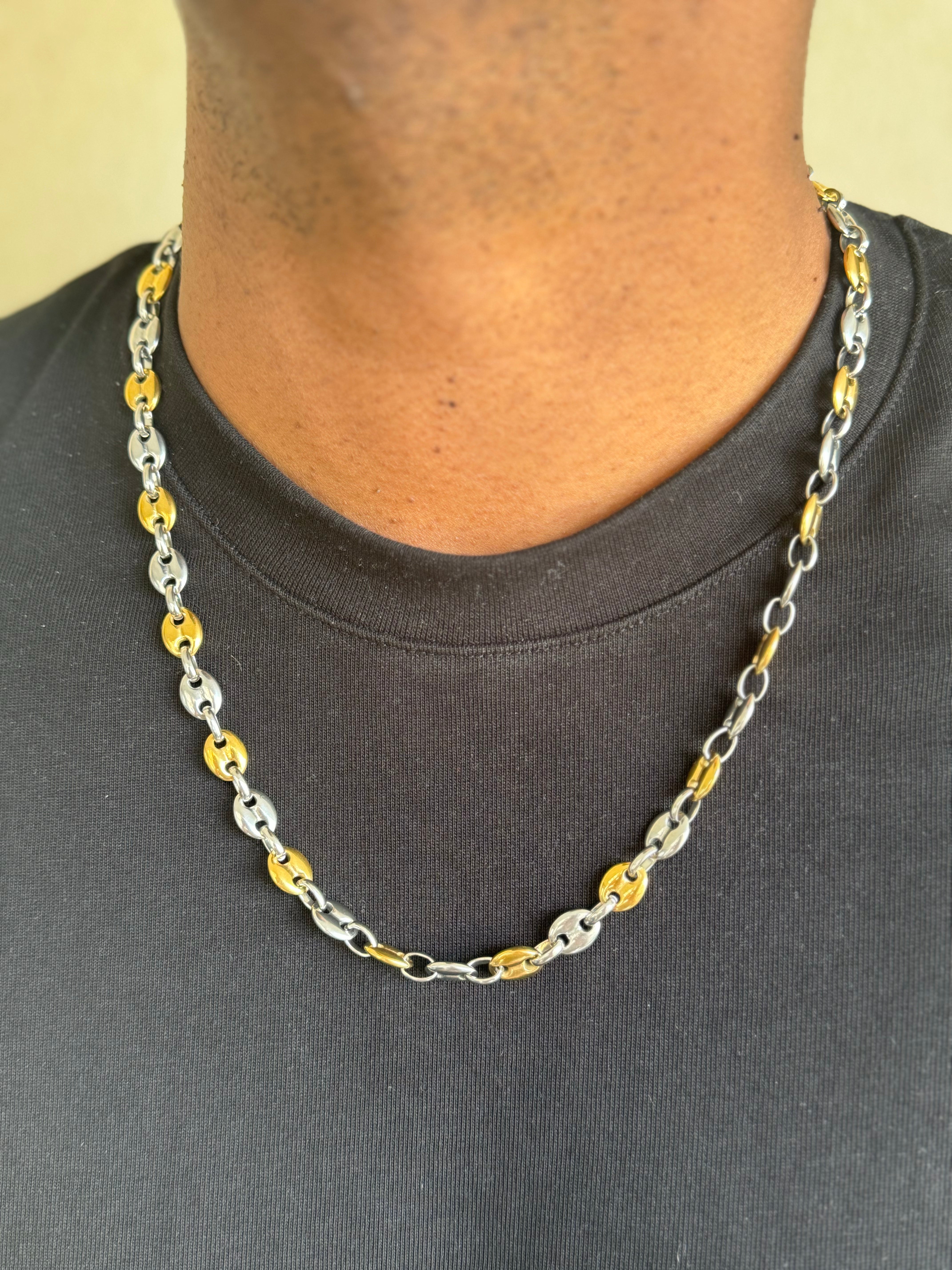 Collier Kanye - Bicolore