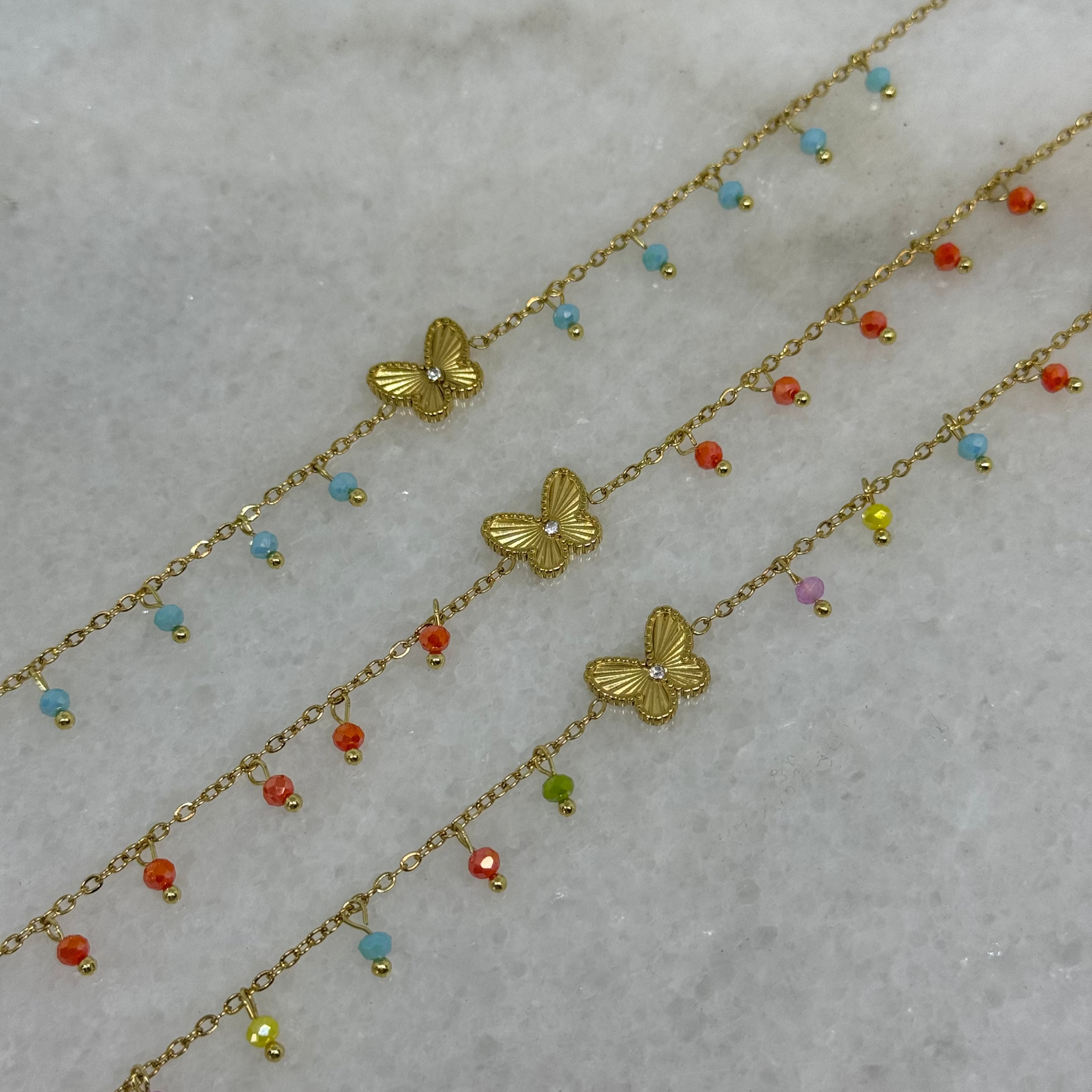 Bracelet de cheville Butterfly