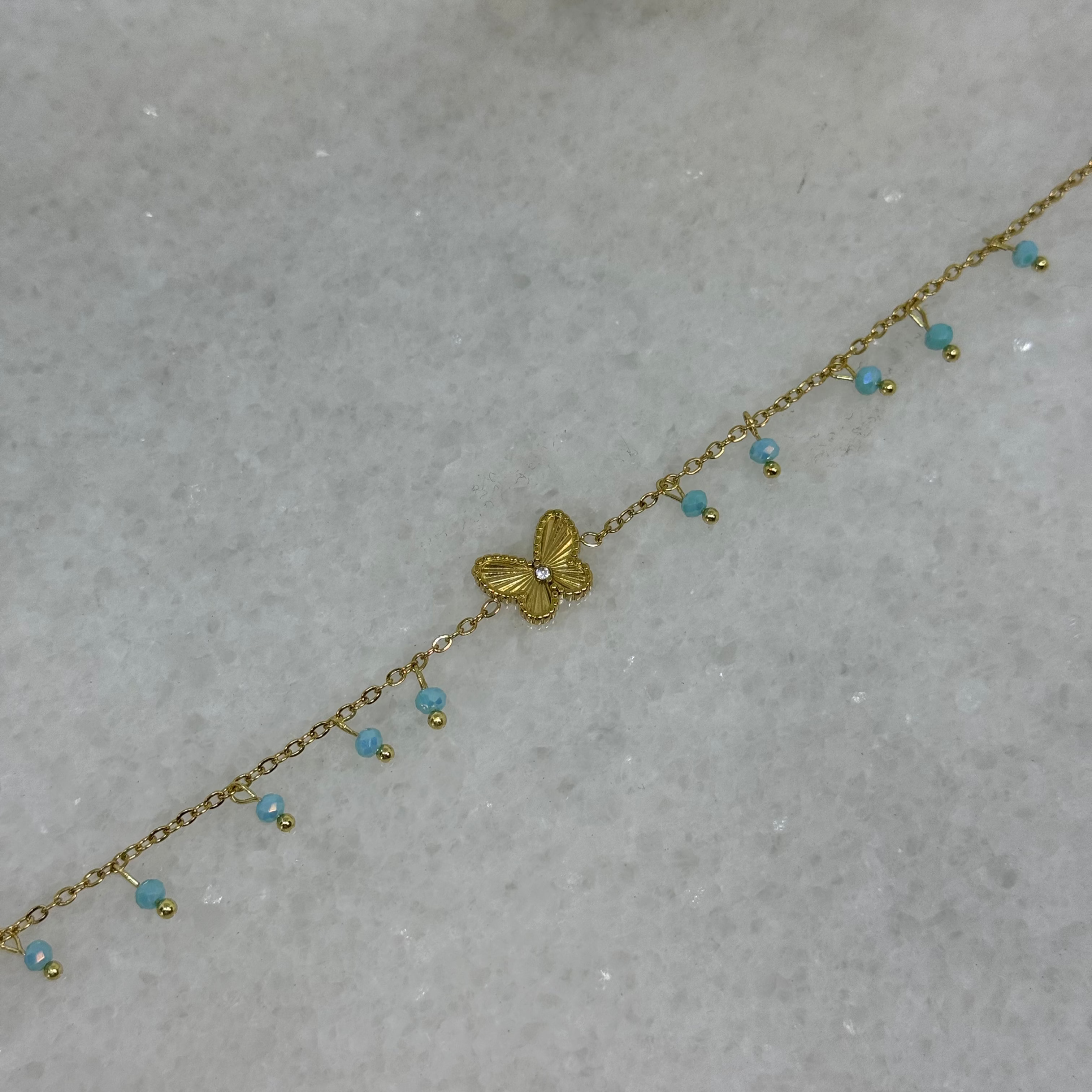 Bracelet de cheville Butterfly