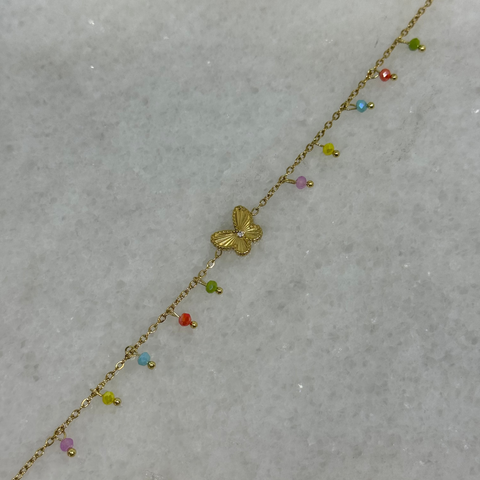 Bracelet de cheville Butterfly