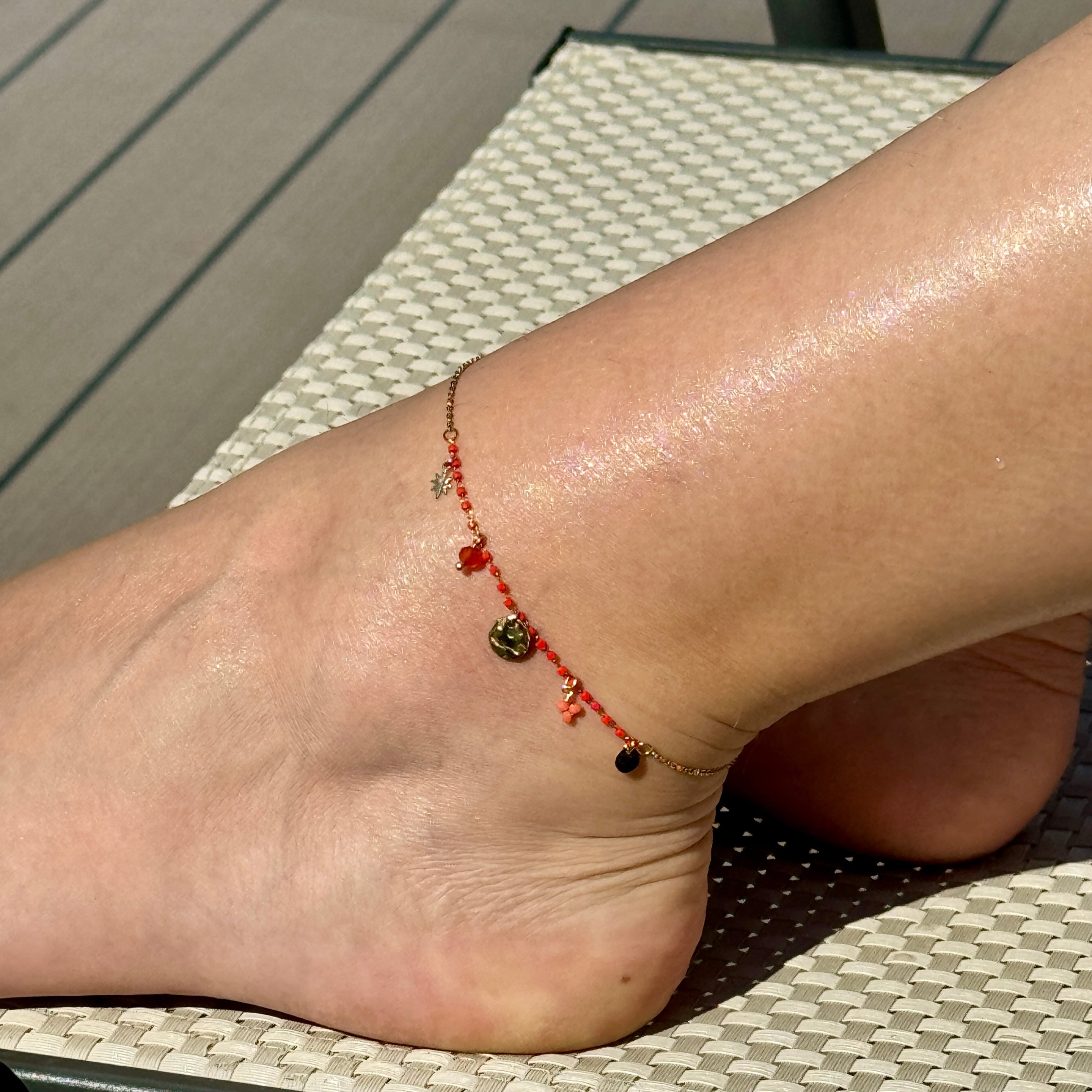 Bracelet de cheville Pop