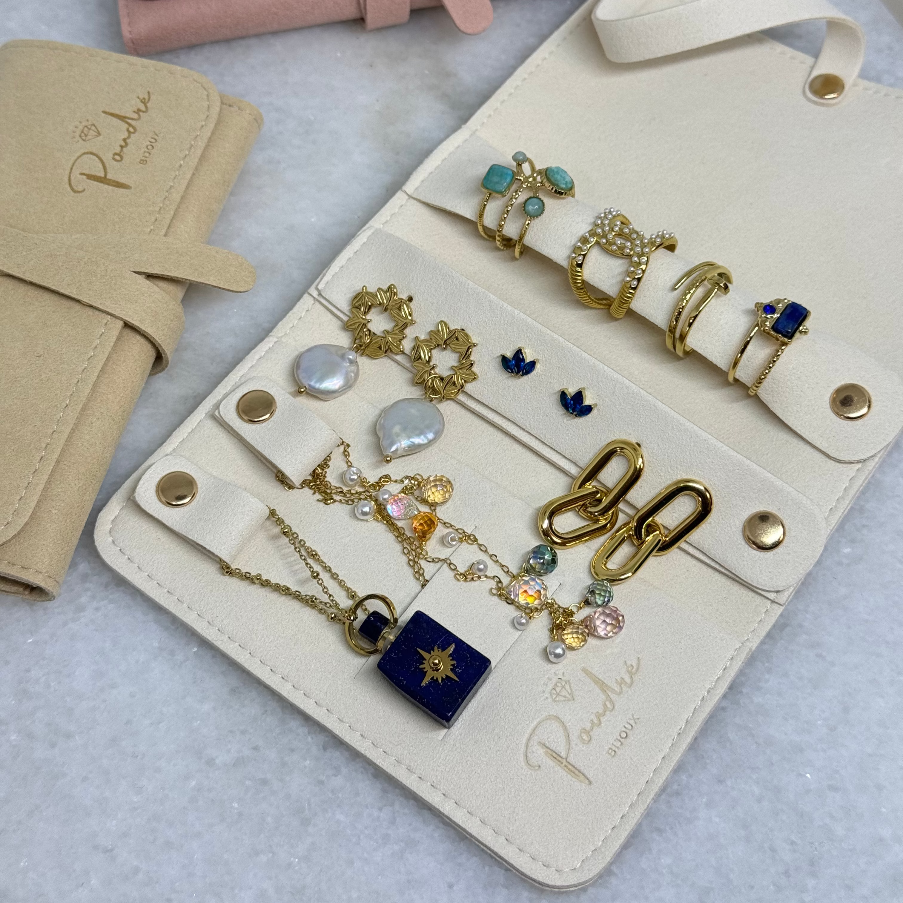 Pochette de Rangement Poudre Bijoux