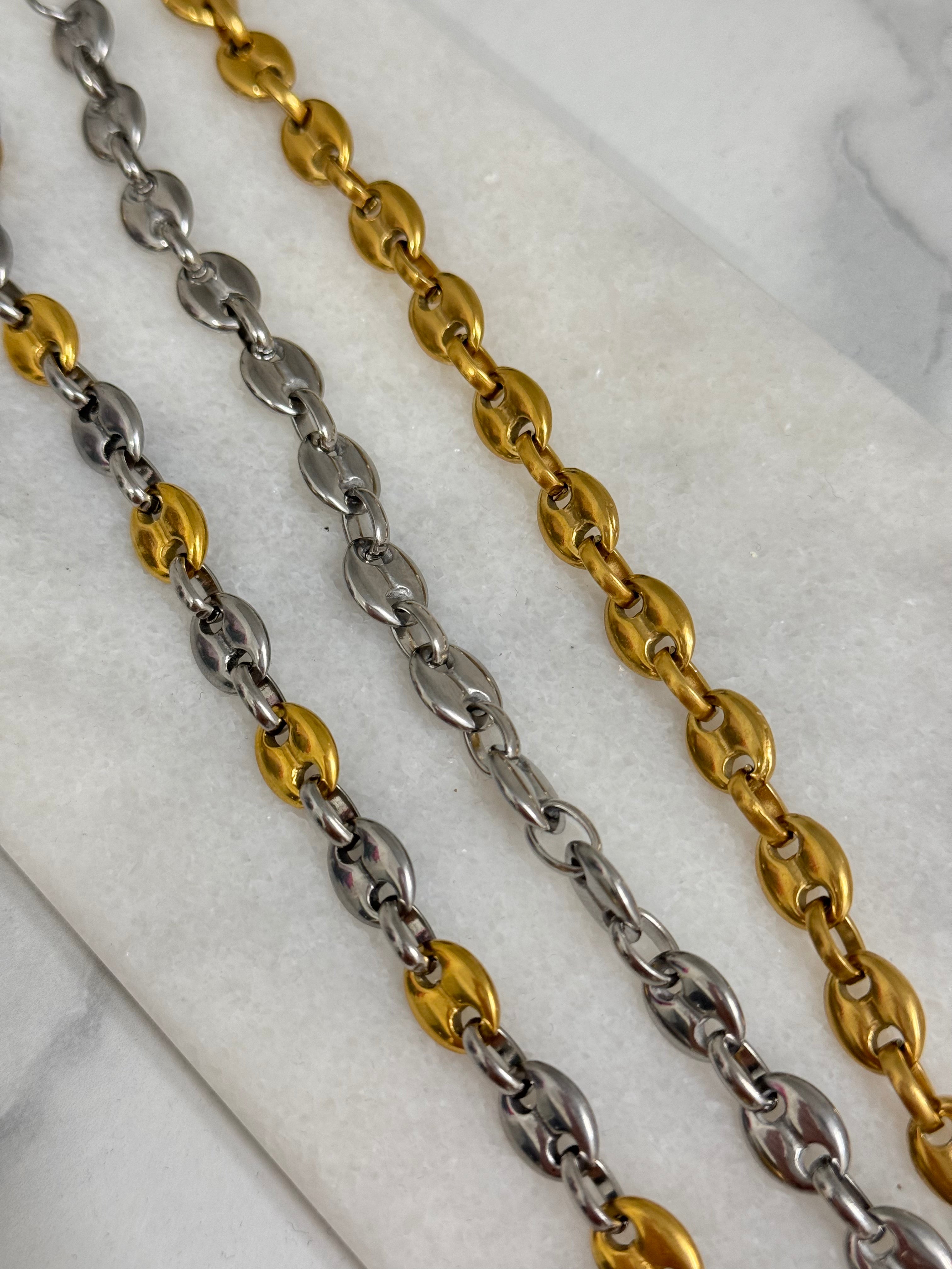 Collier Kanye - Bicolore