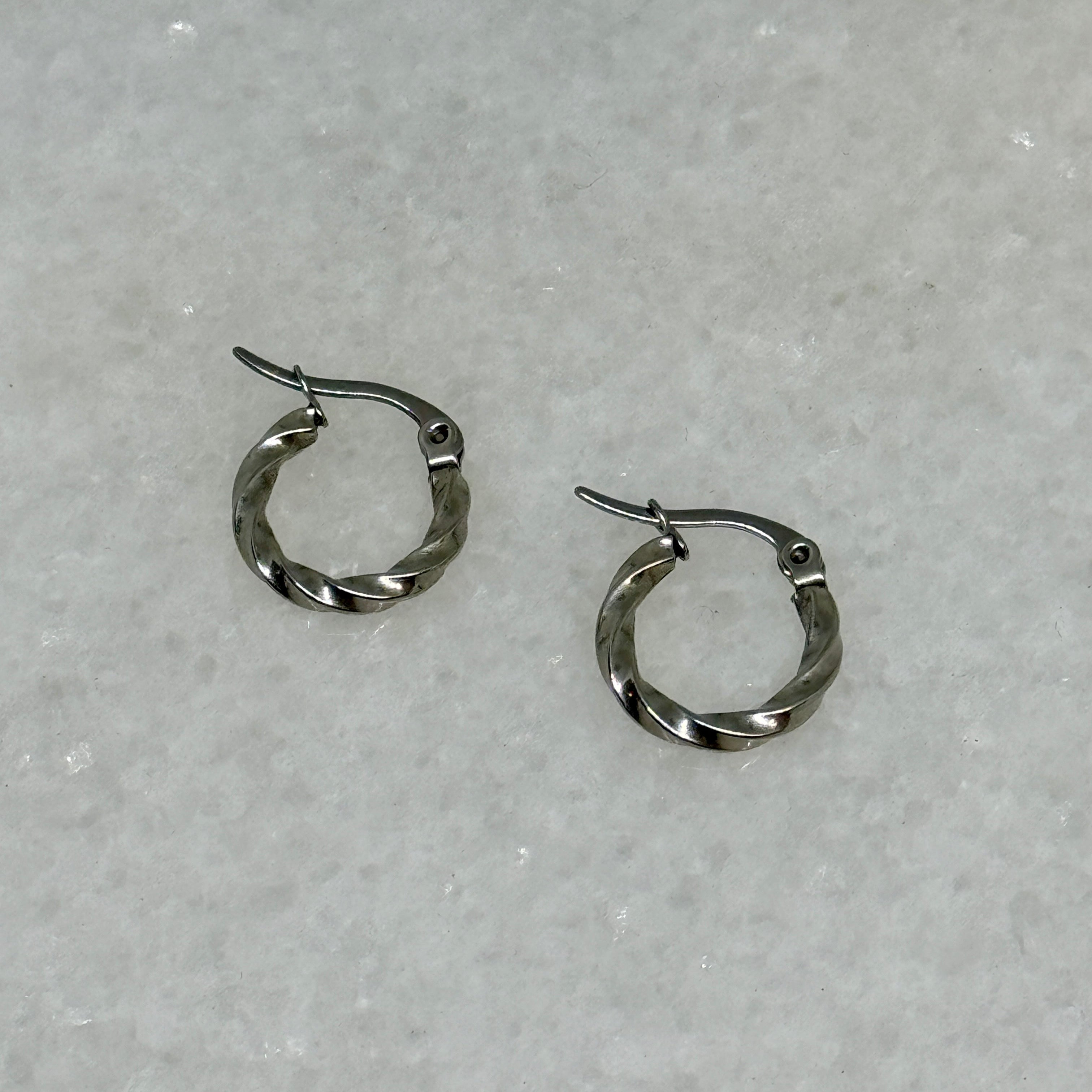 Mini Créoles Torsadées