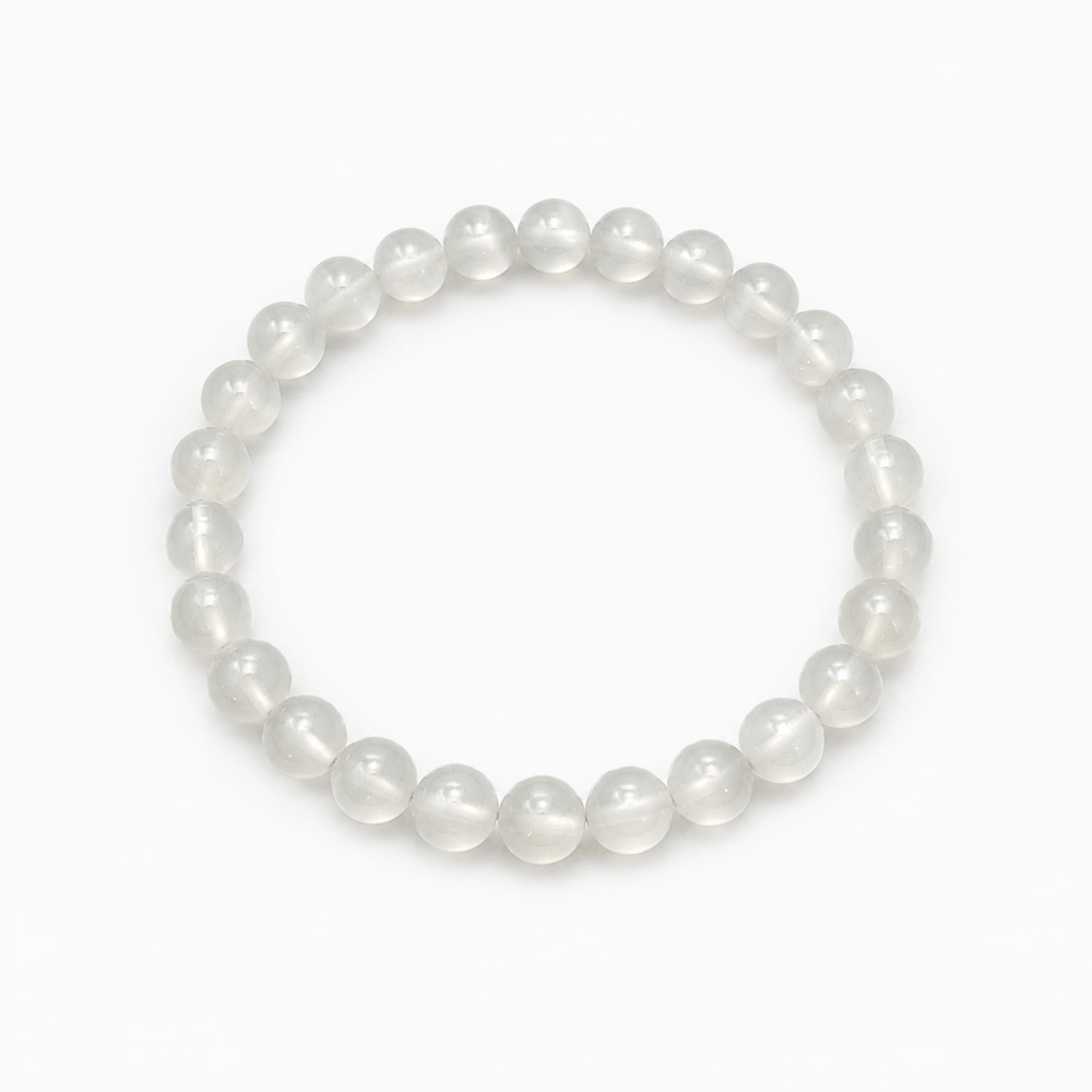 Bracelet Serenity Agate Blanche