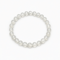 Bracelet Serenity Agate Blanche