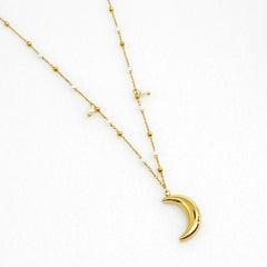 Collier Croissant De Lune